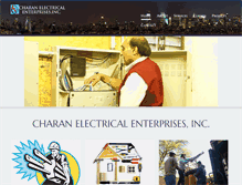 Tablet Screenshot of charanelectrical.com